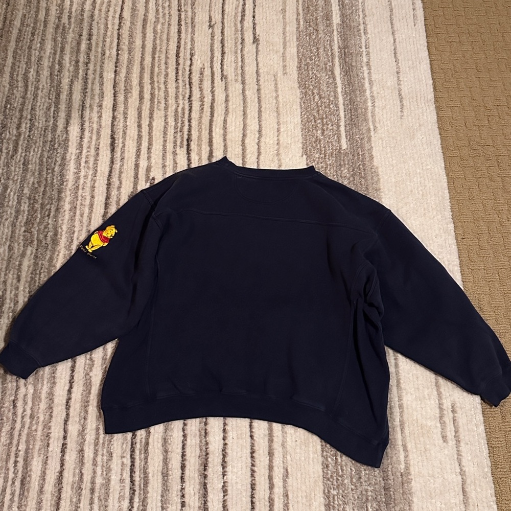 Vintage Disney Navy Pooh Bear Crewneck Womens - Picture 3 of 5
